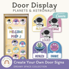 Door Display Planets & Astronauts - Dreamy Space Classroom Decor - Miss Jacobs Little Learners