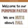 Fall Bulletin Board Decor Kit - Miss Jacobs Little Learners