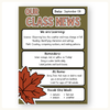 Fall Newsletter Templates - Miss Jacobs Little Learners