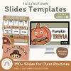 Fall Slides Templates - Miss Jacobs Little Learners