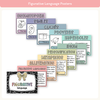 Figurative Language Posters - Cutesy Pastel English Decor - Miss Jacobs Little Learners