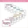 Figurative Language Posters - Daisy Gingham Pastels Theme - Miss Jacobs Little Learners