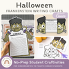 Frankenstein Halloween Writing Craft & Activities - Miss Jacobs Little Learners 