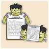 Frankenstein Halloween Writing Craft & Activities - Miss Jacobs Little Learners 