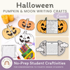 Pumpkin & Moon Fold-Out Halloween Writing Crafts - Miss Jacobs Little Learners 
