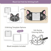 Halloween Witch and Black Cat Fold-Out Writing Crafts & Activities - Miss Jacobs Little Learners 