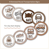 How We Get Home Dismissal Chart - Ombre Neutrals Classroom Decor - Miss Jacobs Little Learners