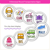 How We Get Home Dismissal Chart - Spotty Bright Classroom Decor - Miss Jacobs Little Learners