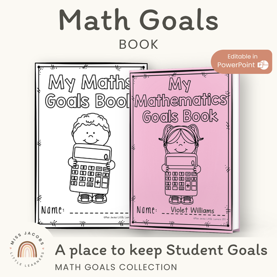 Math Goals Book