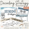 Modern Ocean Decoding Reading Strategies Posters - Miss Jacobs Little Learners