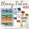 Money Posters - Cute Jungle Animals Classroom Decor - Miss Jacobs Little Learners