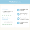 Back to School Classroom Posters -  Miss Jacobs Little Learners