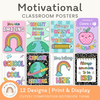 Motivational Posters - Cutesy Composition Notebook Classroom Decor - Miss Jacobs Little Learners 