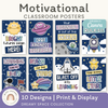 Motivational Classroom Posters - Dreamy Space Classroom Decor - Miss Jacobs Little Learners