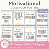 Inspirational Classroom Posters - Spotty Pastel Decor - Miss Jacobs Little Learners
