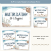 Multiplication Strategies Posters - Modern Ocean Theme Classroom Decor - Miss Jacobs Little Learners