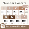 NUMBER POSTERS | OMBRE NEUTRALS - Miss Jacobs Little Learners