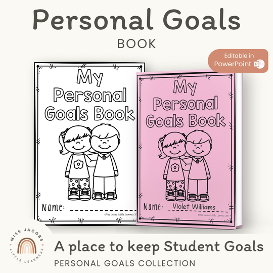 Personal Goals Book