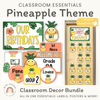 Pineapple Theme Classroom Essentials Decor Pack - Miss Jacobs Little Learners