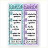 RACES Strategy Anchor Chart - Cutesy Composition English Decor - Miss Jacobs Little Learners