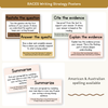 RACES Strategy Anchor Chart - Daisy Gingham Neutrals English Decor - Miss Jacobs Little Learners