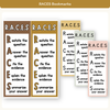 RACES Strategy Anchor Chart - Daisy Gingham Neutrals English Decor - Miss Jacobs Little Learners