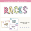 RACES Strategy Anchor Chart - Daisy Gingham Pastels English Decor - Miss Jacobs Little Learners