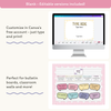 RACES Strategy Anchor Chart - Daisy Gingham Pastels English Decor - Miss Jacobs Little Learners