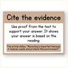 RACES Strategy Anchor Chart - Modern Jungle Earthy English Decor - Miss Jacobs Little Learners