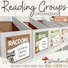 Reading Group Organizers & Labels - Woodland Classroom Decor - Miss Jacobs Little Learners