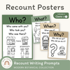 Recount Posters - Modern Botanical Decor English Posters - Miss Jacobs Little Learners