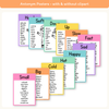 Synonym and Antonym Posters - Cutesy English Decor - Miss Jacobs Little Learners