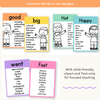 Synonym and Antonym Posters - Cutesy English Decor - Miss Jacobs Little Learners