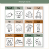 Synonym and Antonym Posters - Modern Jungle Earthy English Decor - Miss Jacobs Little Learners