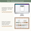 Synonym and Antonym Posters - Modern Jungle Earthy English Decor - Miss Jacobs Little Learners