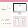 Synonym and Antonym Posters - Daisy Gingham Pastels English Decor - Miss Jacobs Little Learners