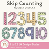 Skip Counting Large Number Display - Pastel Theme - Miss Jacobs Little Learners