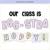 Spring and Easter Bulletin Board Letters Classroom Decor - Miss Jacobs Little Learners