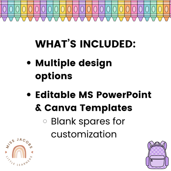 Sterilite Labels - Cutesy Classroom Decor - Miss Jacobs Little Learners