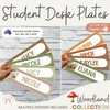 Student Desk Name Plates - Woodland Theme Classroom Decor - Miss Jacobs Little Learners