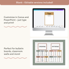 Synonym and Antonym Posters - Boho Neutrals English Decor - Miss Jacobs Little Learners