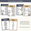 Synonym and Antonym Posters - Boho Plants English Decor - Miss Jacobs Little Learners