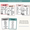 Synonym and Antonym Posters - Calm Colors English Decor - Miss Jacobs Little Learners
