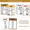 Synonym and Antonym Posters - Daisy Gingham Neutrals English Decor - Miss Jacobs Little Learners
