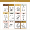 Synonym and Antonym Posters - Daisy Gingham Neutrals English Decor - Miss Jacobs Little Learners