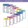 Synonym and Antonym Posters - Dreamy Space English Decor - Miss Jacobs Little Learners