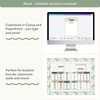 Synonym and Antonym Posters - Modern Botanical English Decor - Miss Jacobs Little Learners