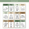 Synonym and Antonym Posters - Modern Botanical English Decor - Miss Jacobs Little Learners