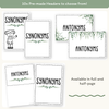 Synonym and Antonym Posters - Modern Botanical English Decor - Miss Jacobs Little Learners