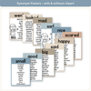 Synonym and Antonym Posters - Modern Ocean English Decor - Miss Jacobs Little Learners